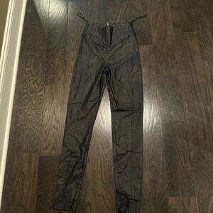 Meshki leather pants